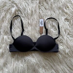Skims Ultimate Push Up Strapless Bra Onyx Size 32A